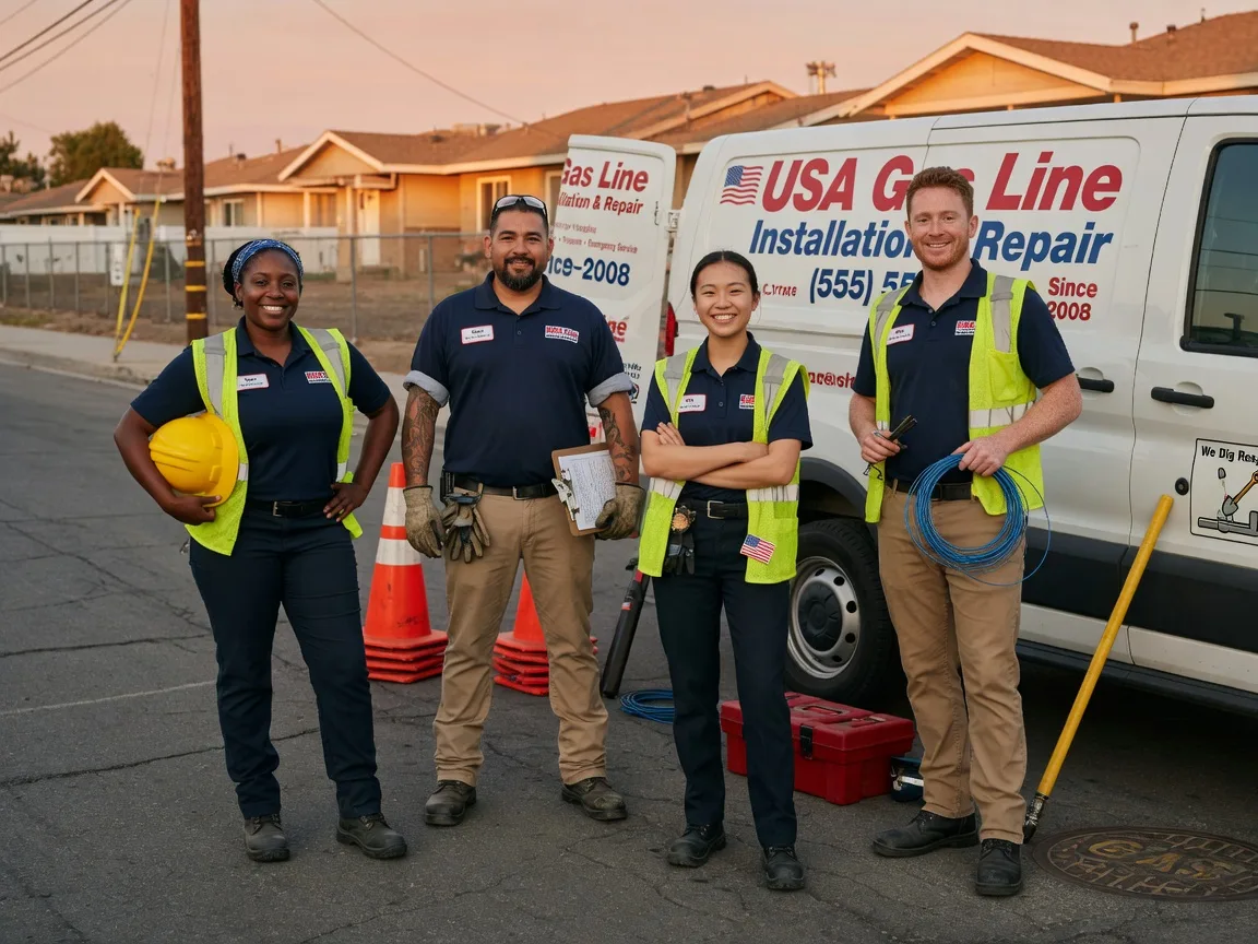 Gas Line Installation company in Arnold, KS
